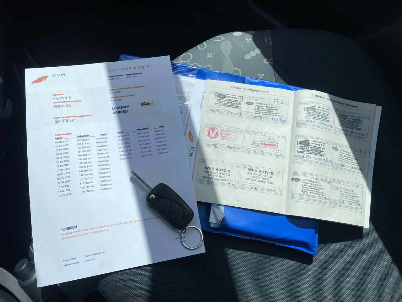 Ford Ka 1.2 69pk 2011 Blauw | NAP