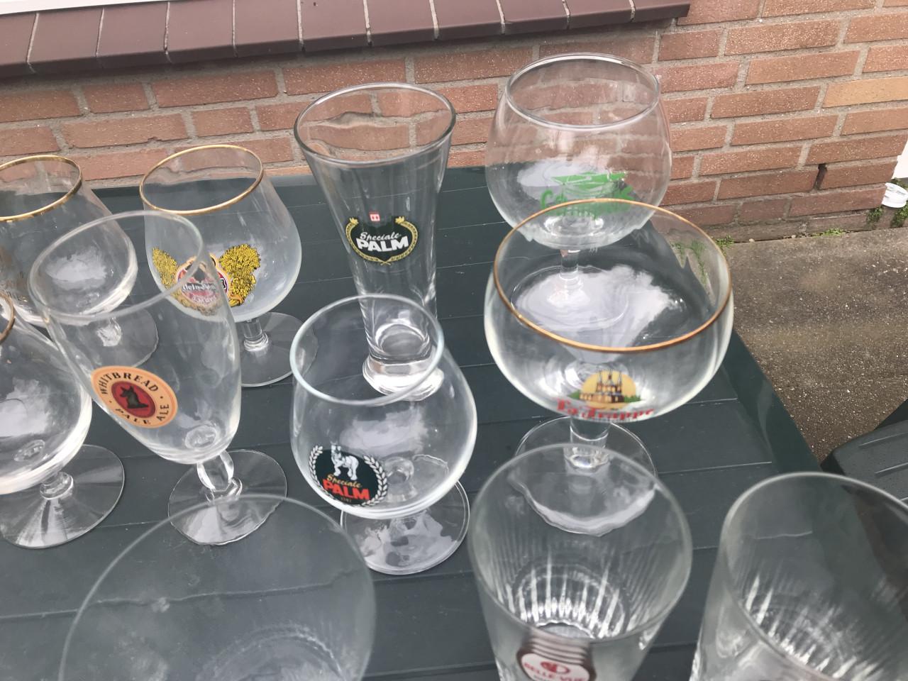Bier,fris glazen