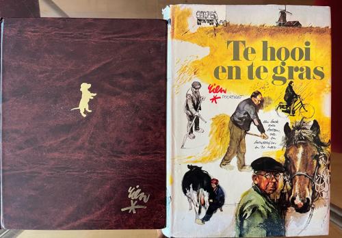 Rien Poortvliet. 2 boeken. Te hooi en te gras/Braaf.