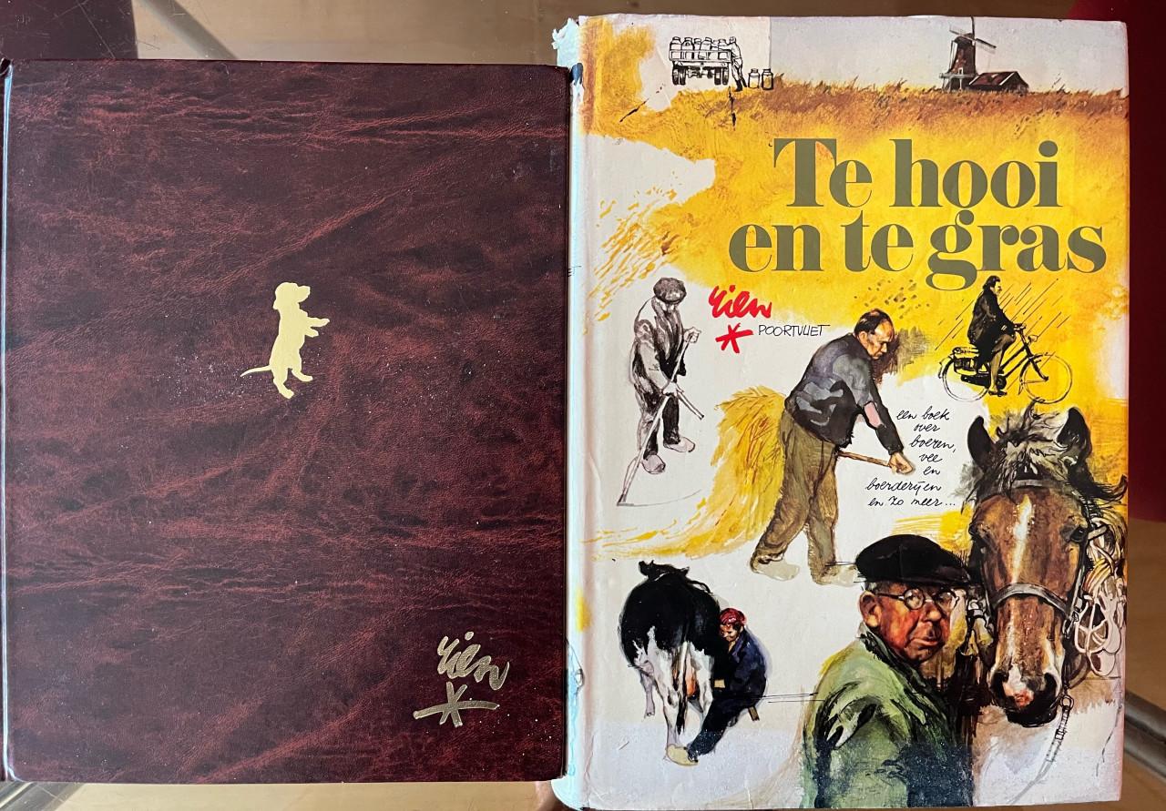 Rien Poortvliet. 2 boeken. Te hooi en te gras/Braaf.