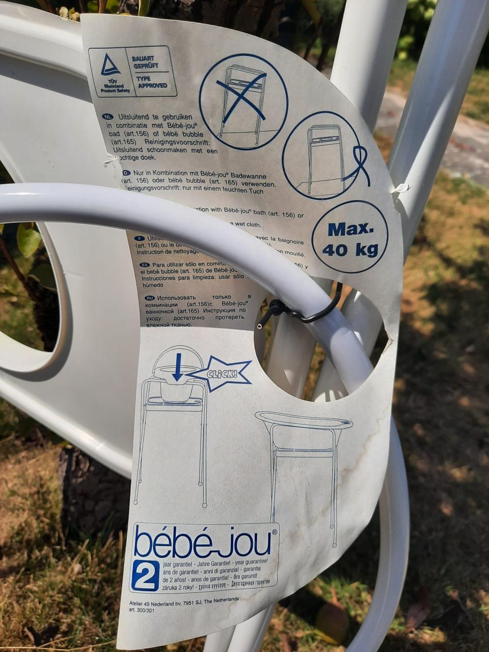 Bébé-jou Badstandaard - Wit