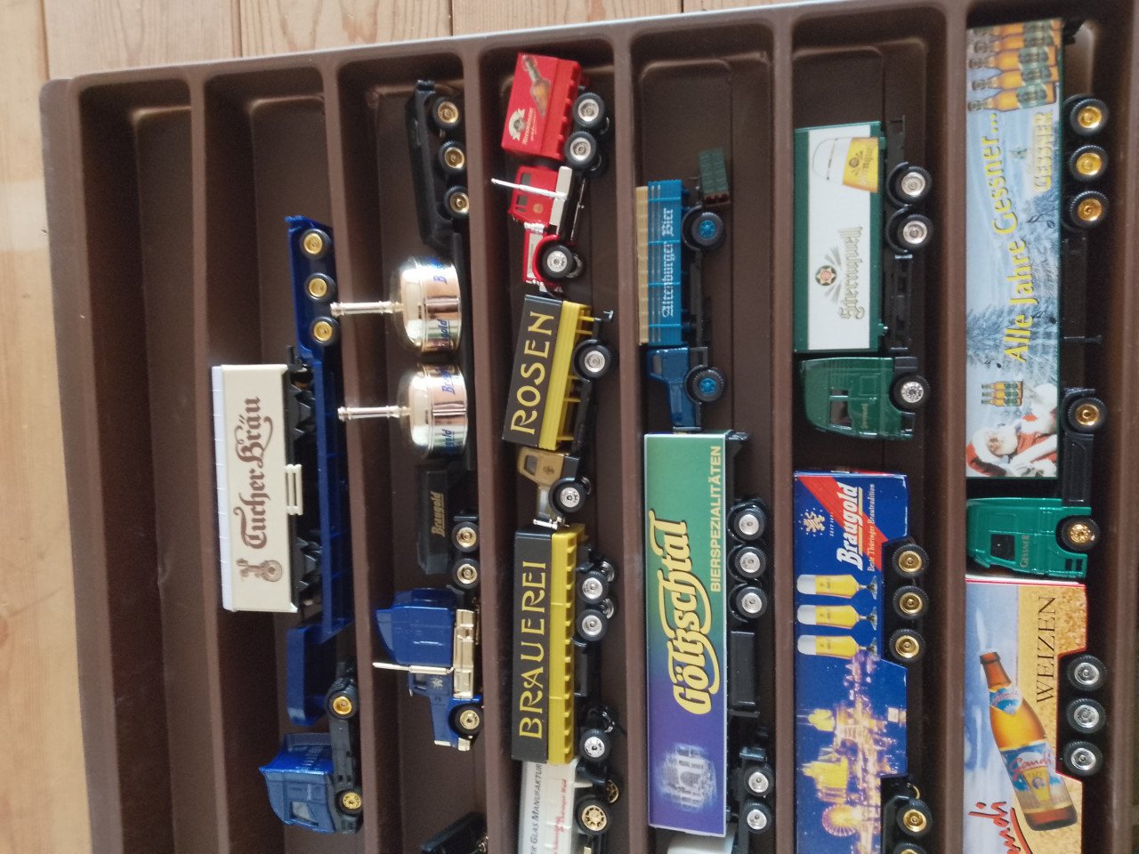 Te koop 1:87 reclame biertrucks