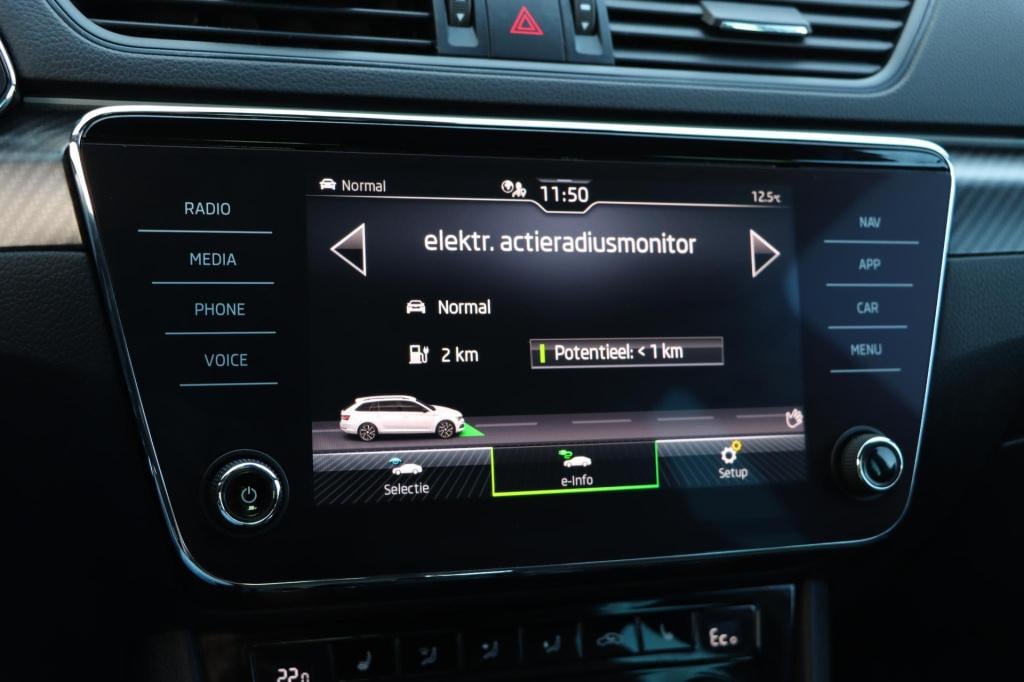 Skoda Superb combi 1.4 tsi iv sportline business 218pk dsg6 | memory | trek