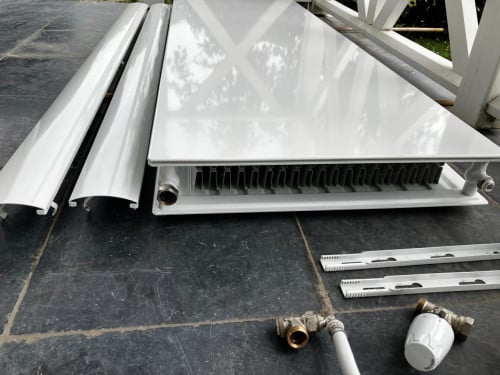 Design radiator, wit