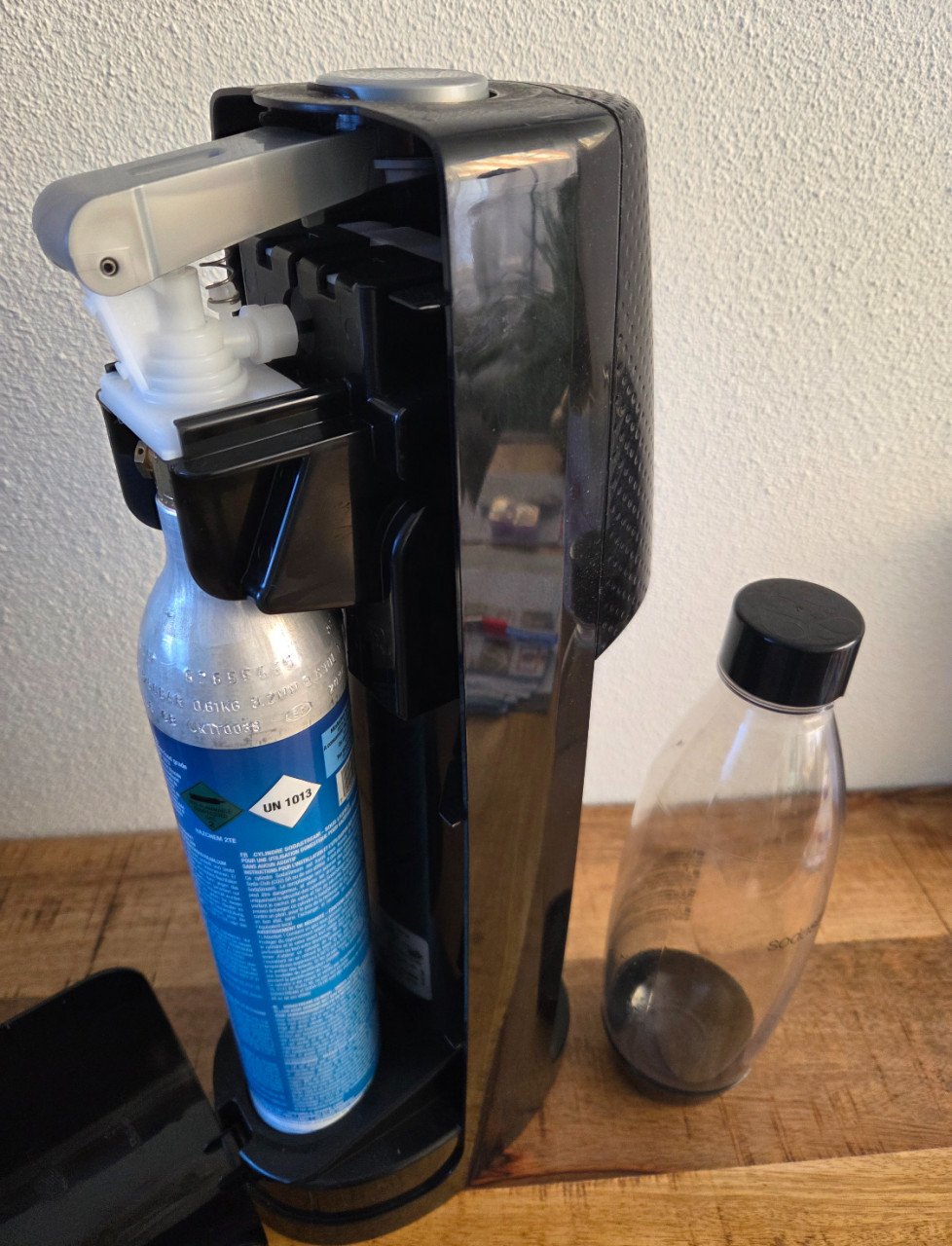 Sodastream met fles