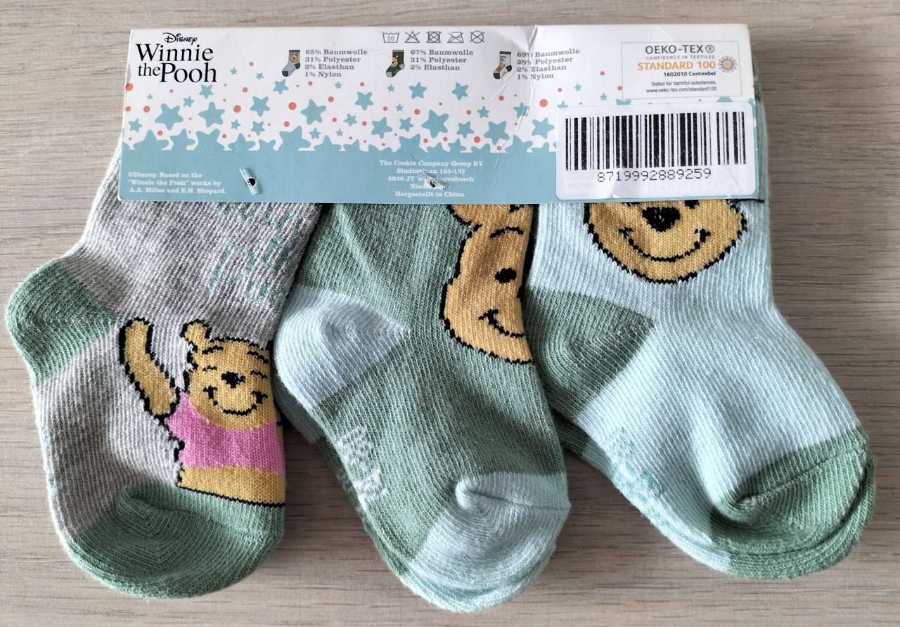 Babysokken Winnie the Pooh
