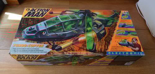 Action Man | Set (turbo-copter SAH-66 + 10 poppen + accessoires)