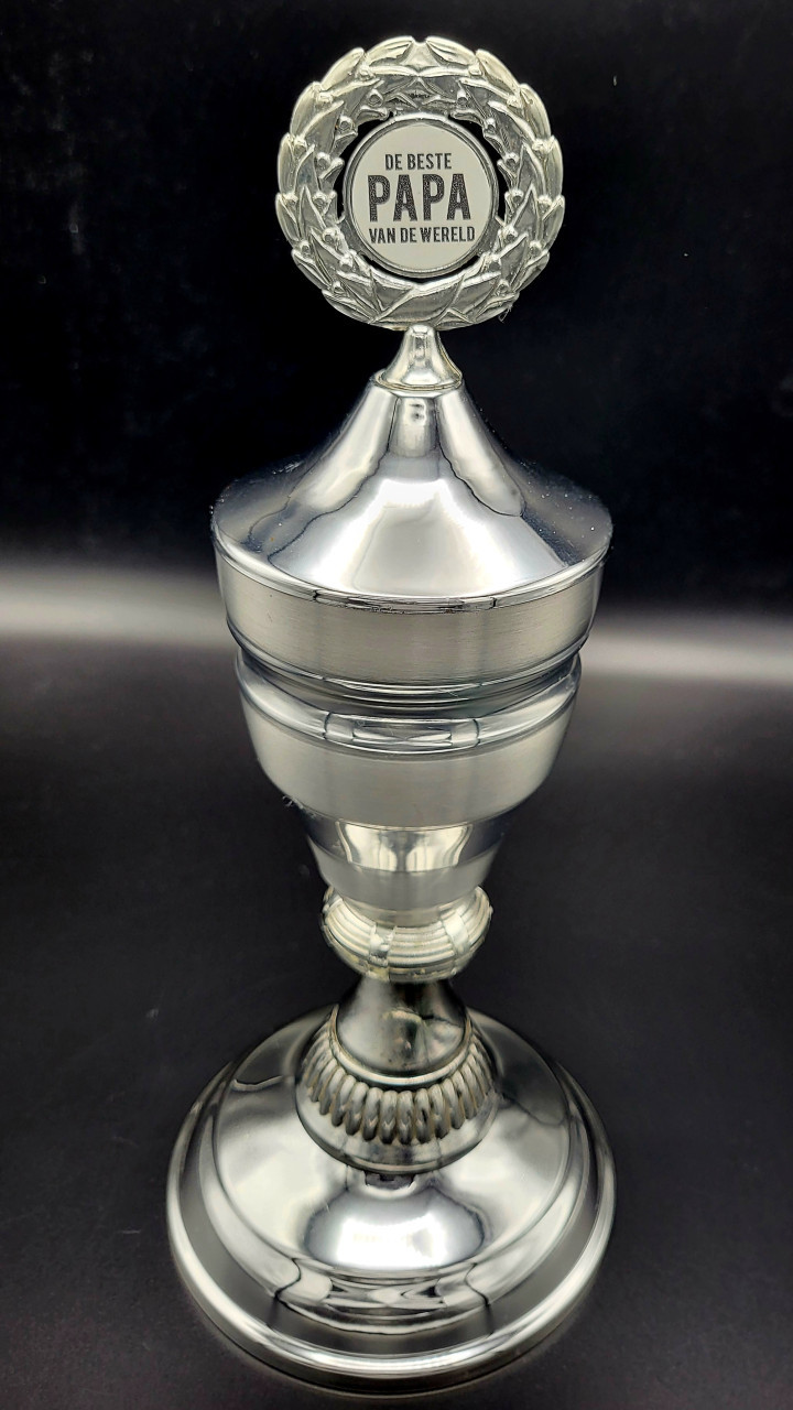 Vaderdag kado Tip, eenVaderdag trofee -- leuk en mooi origineel kado --