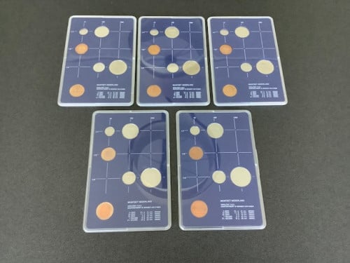Nederland, FDC jaarsets 1982 t/m 1986.