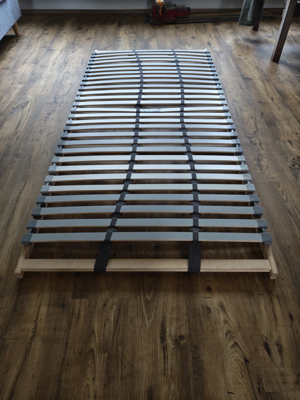 Matras en lattenbodem