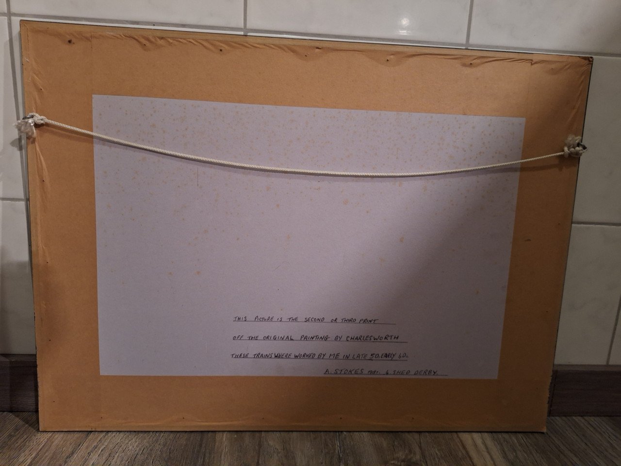 Lijst, zie omschrijving achterzijde