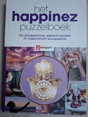 Happinez puzzelboek nieuw