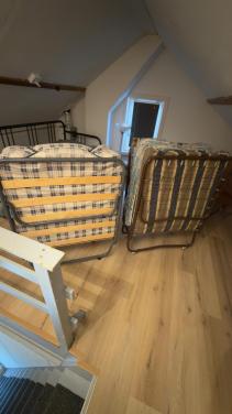 Opklapbed - logeerbed 2 stuks