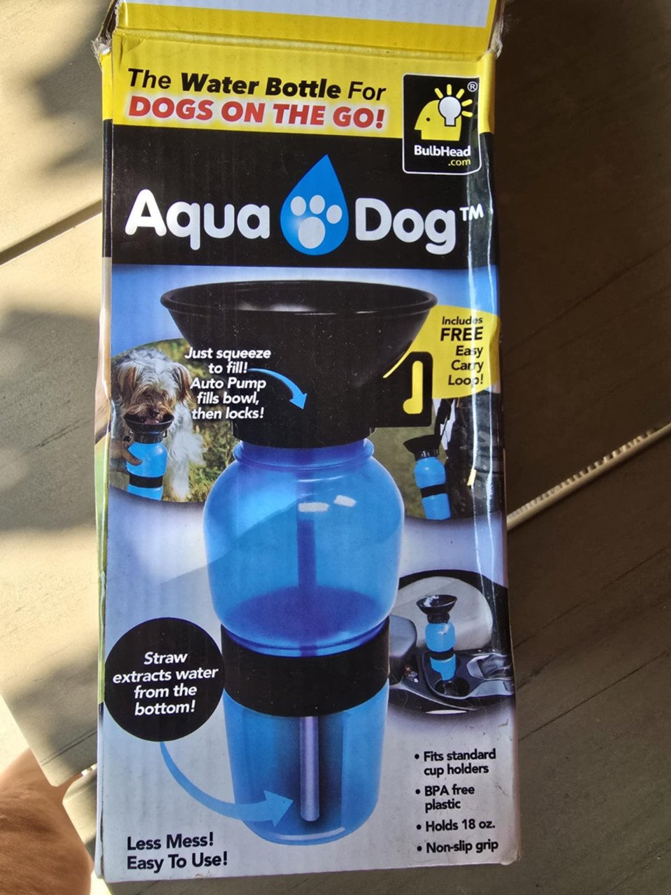 Waterfles honden Aqua Dog