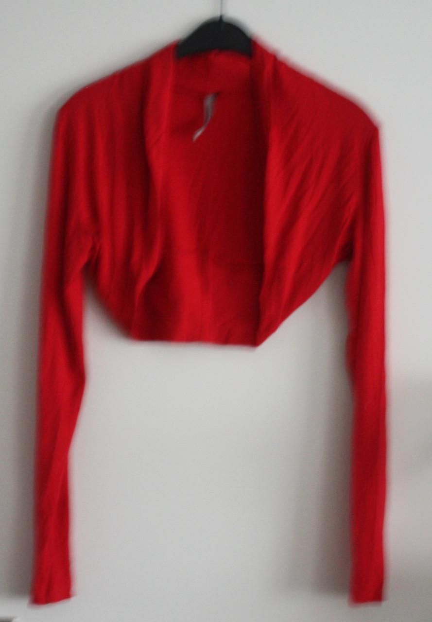 Rode  bolero maat m