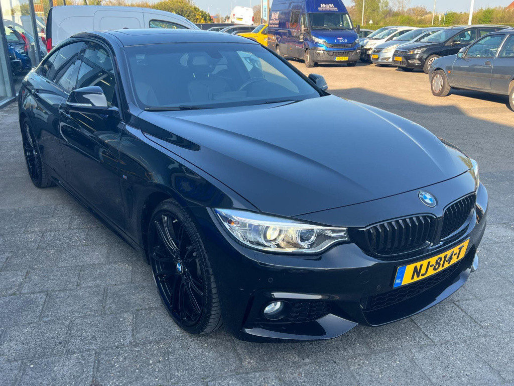 BMW 4 Serie gran coupé 420i m-sport centennial high executive, leer, elektr