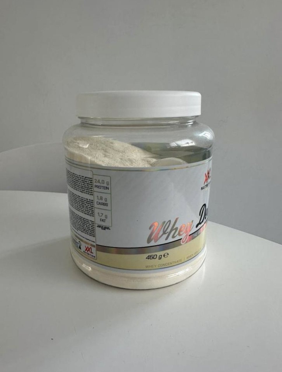 Whey delicious vanille 450 gram