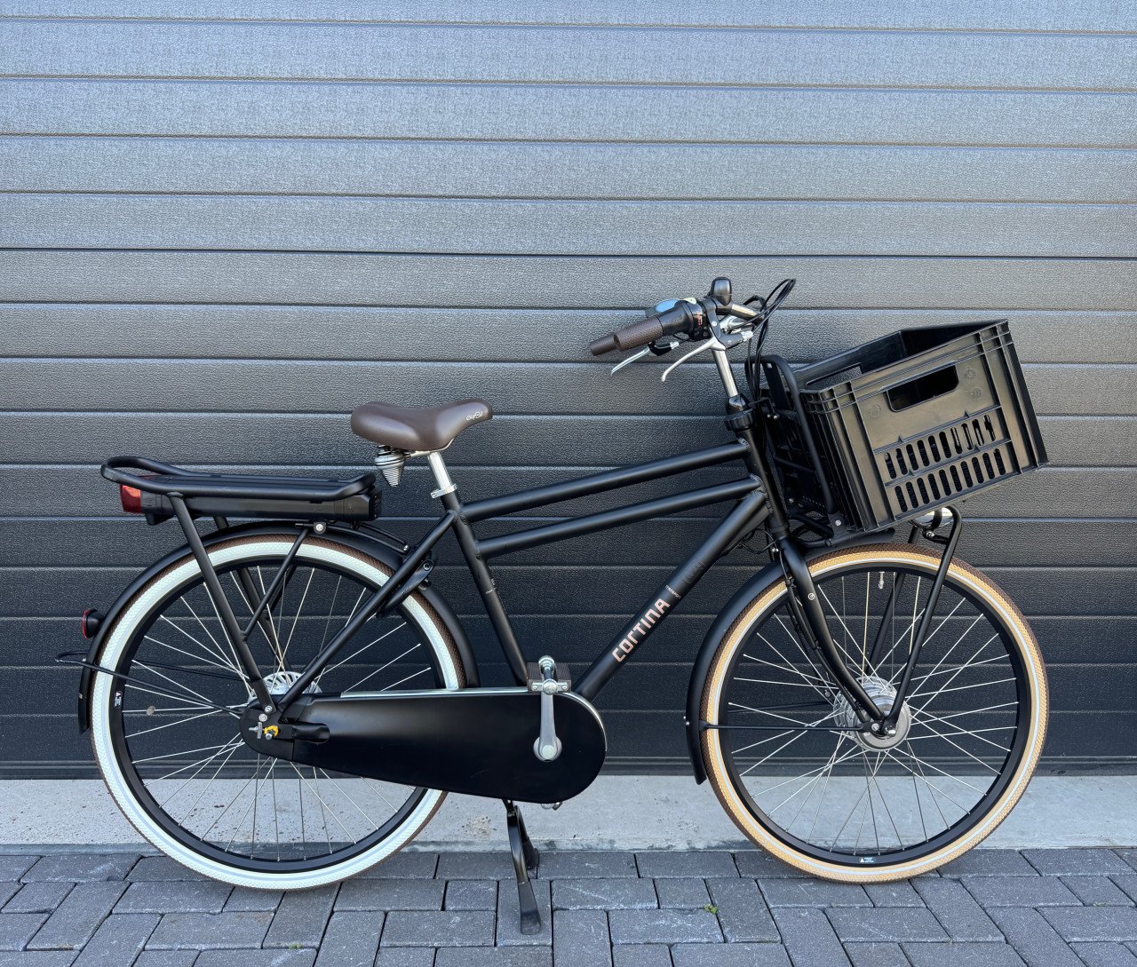 Prachtige Cortina Transportfiets | 3500KM | 400WH | 53CM