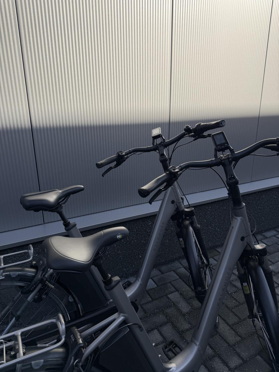 Set Kalkhoff Agutta middenmotor elektrische fietsen