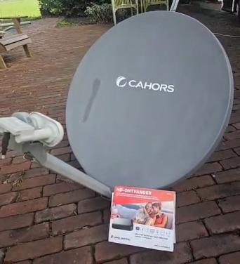 Satelliet Ontvanger Televisie Schotel Cahors
