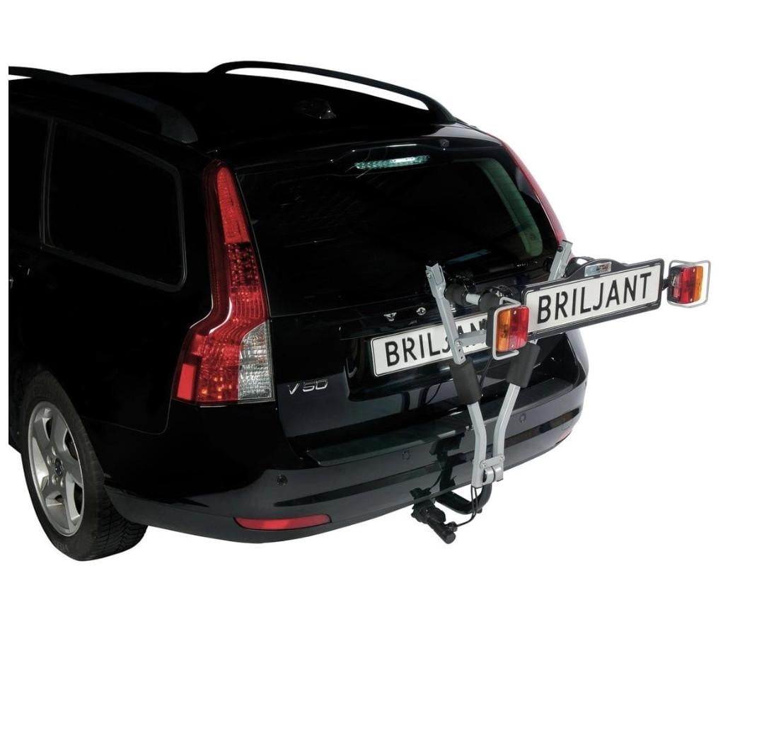 Inklapbare fietsendrager