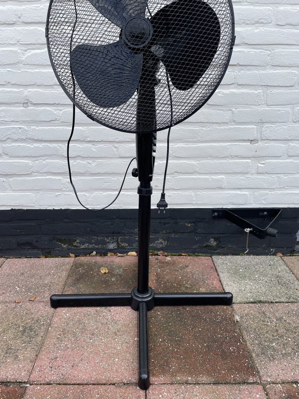 2x BESTRON Zwarte Ventilator 3 standen NIEUW!!!