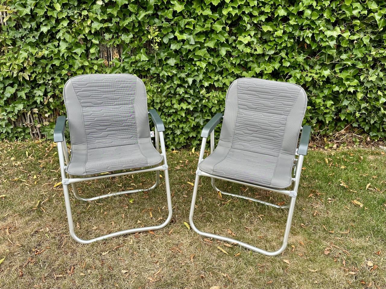 Camping stoelen VW bus achterklep