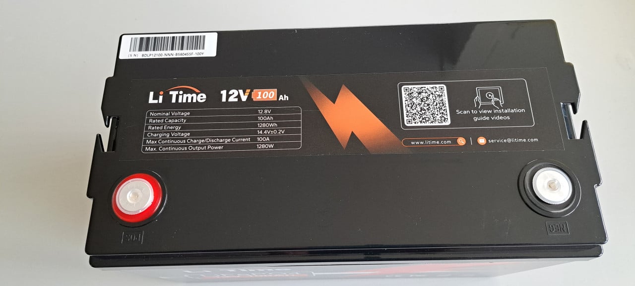Lithium accu LiTime 12V 100 Ah
