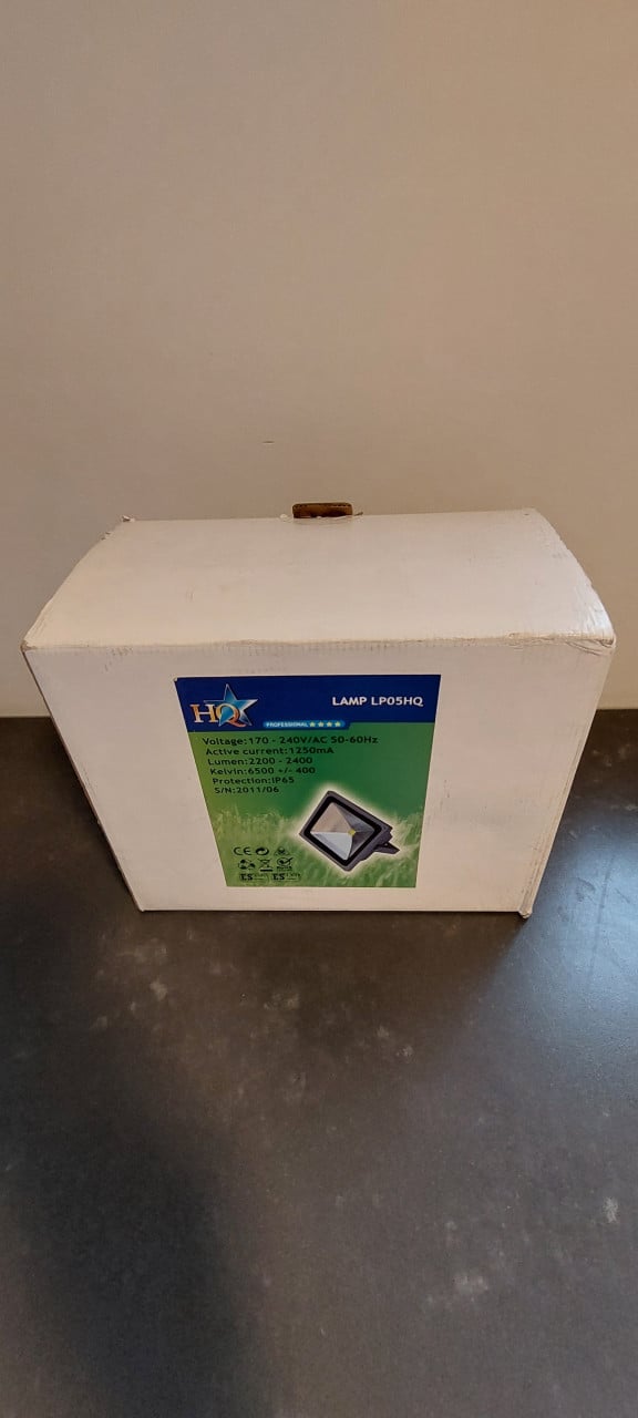 Led bouwlamp