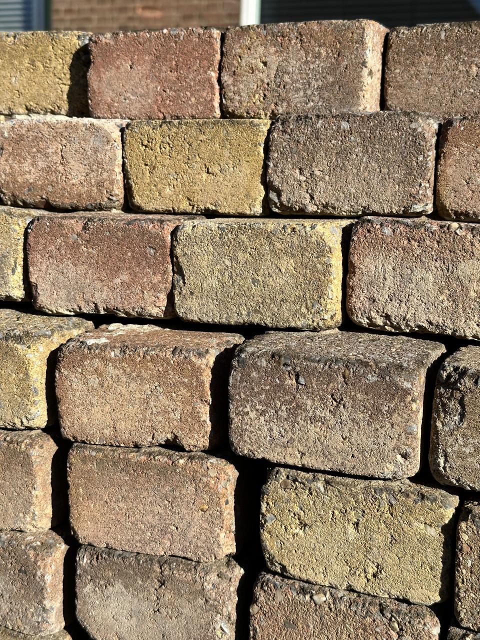 Gratis klinkers 10x10 cm