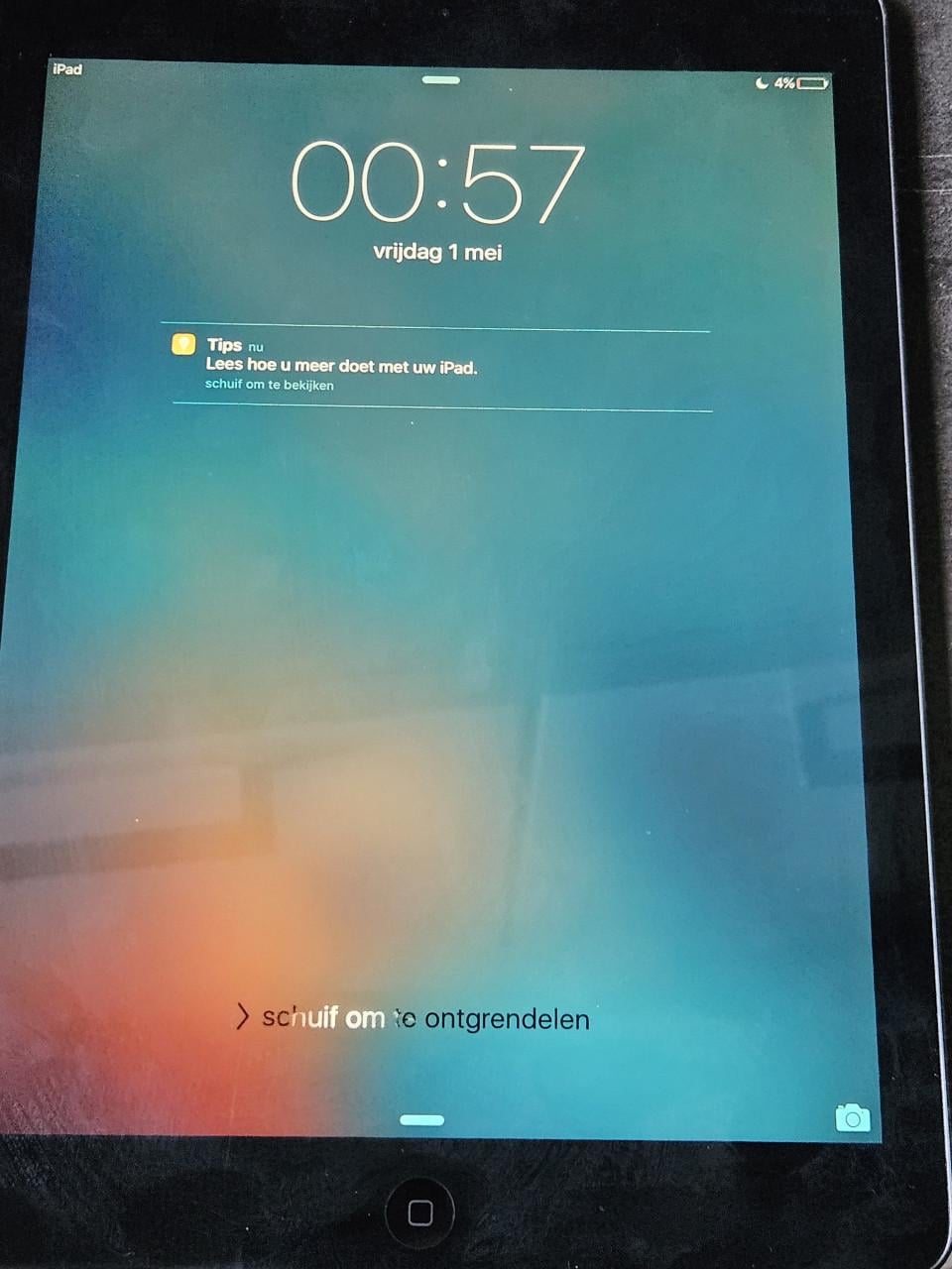 Werkende Apple iPad Air 16GB Wi-Fi Spacegrijs