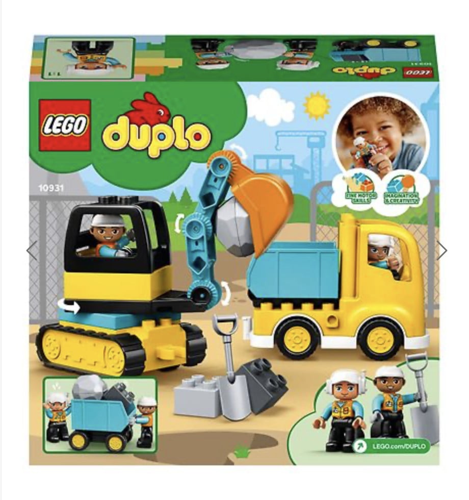 Lego Duplo - Truck en graafmachine