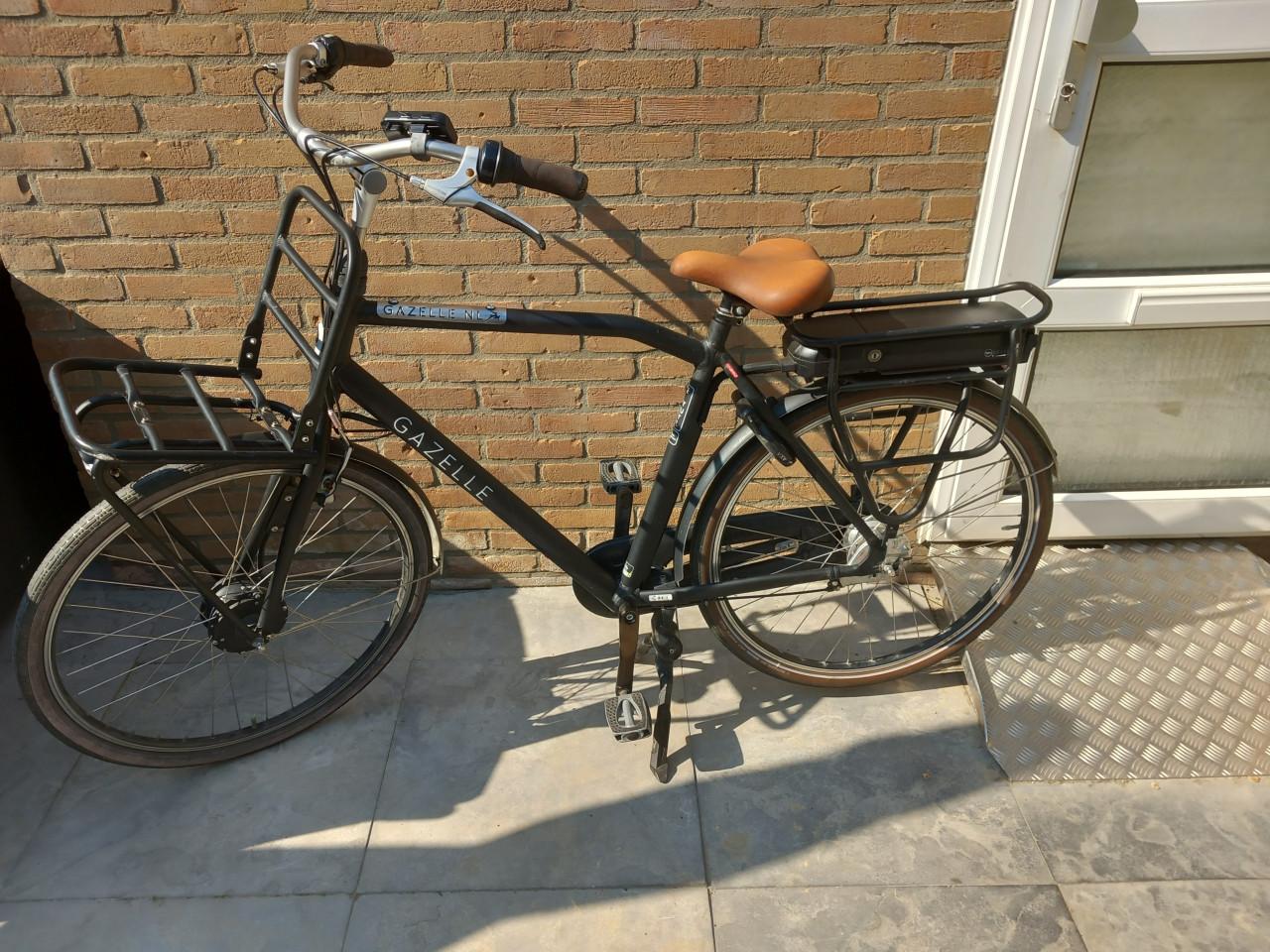 Gazelle puur herenfiets met storing E3