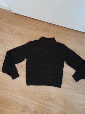 Zwarte gaten trui shoeby maat s