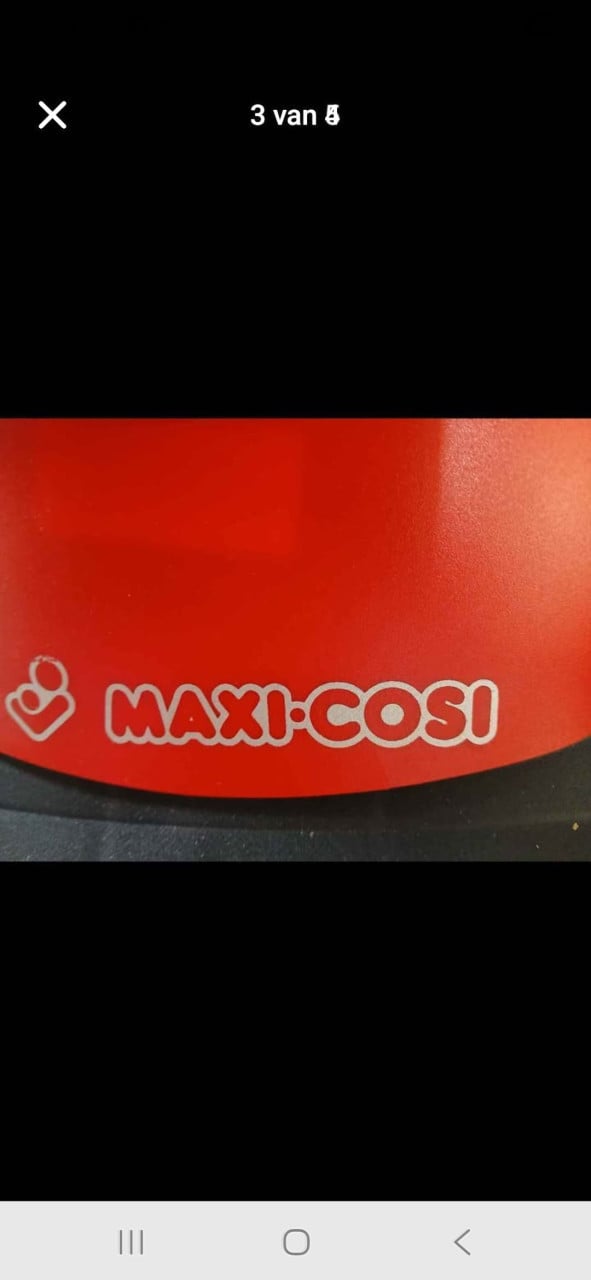 Maxi Cosi stoeltje, in prima staat en draaibaar.