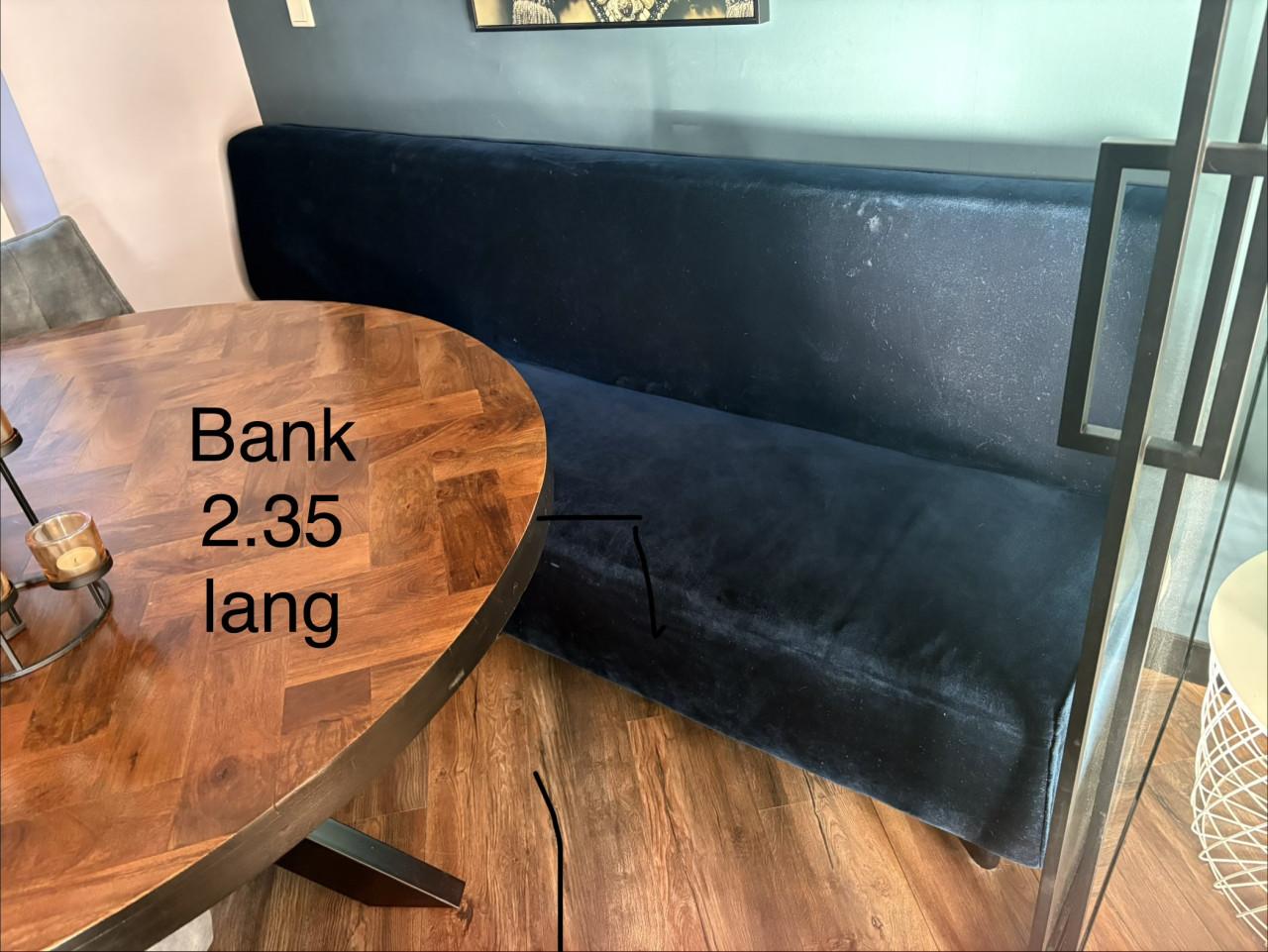 Grote eettafel bank