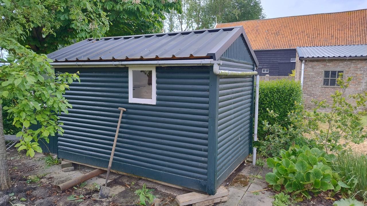 Tuinhuisje 2x3meter, goed geïsoleerd dak