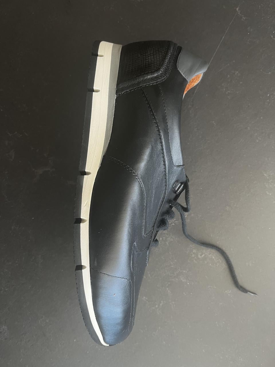 Herenschoen zwarte sneakers