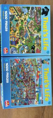 Nieuwe puzzels 2 x Thats Life