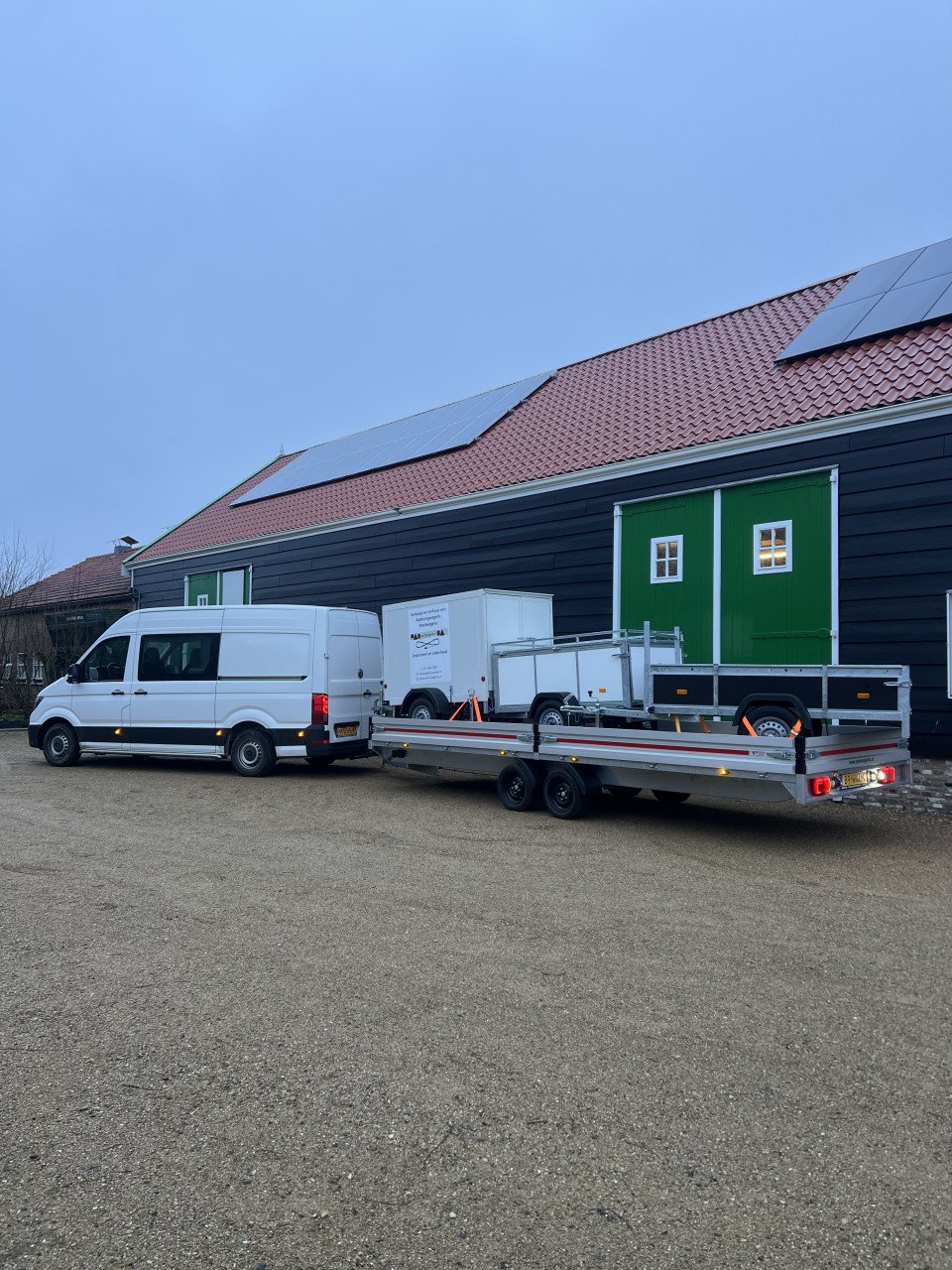Aanhanger verhuur 6m