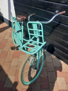 Te koop mint groene meisjesfiets spirit