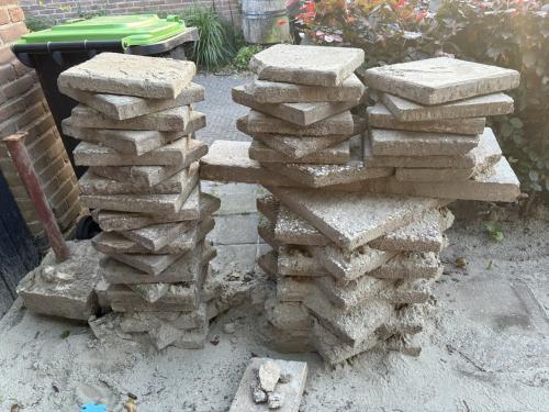 GRATIS tuintegels