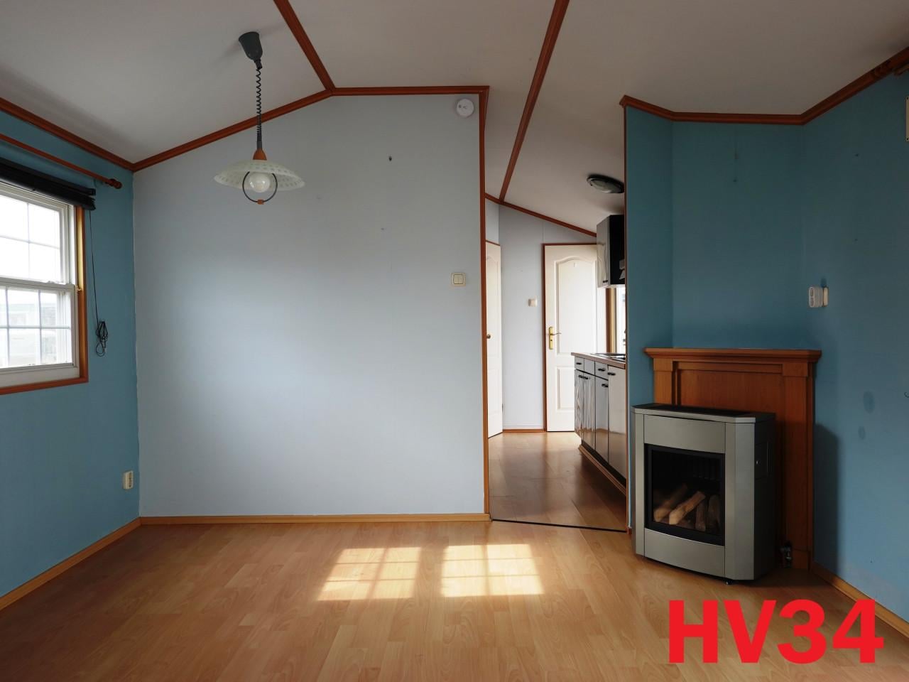Betaalbaar Arcabo chalet met dubbel glas en 2 slaapkamers te koop