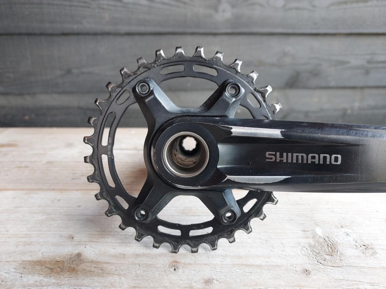 Shimano MTB crankstel