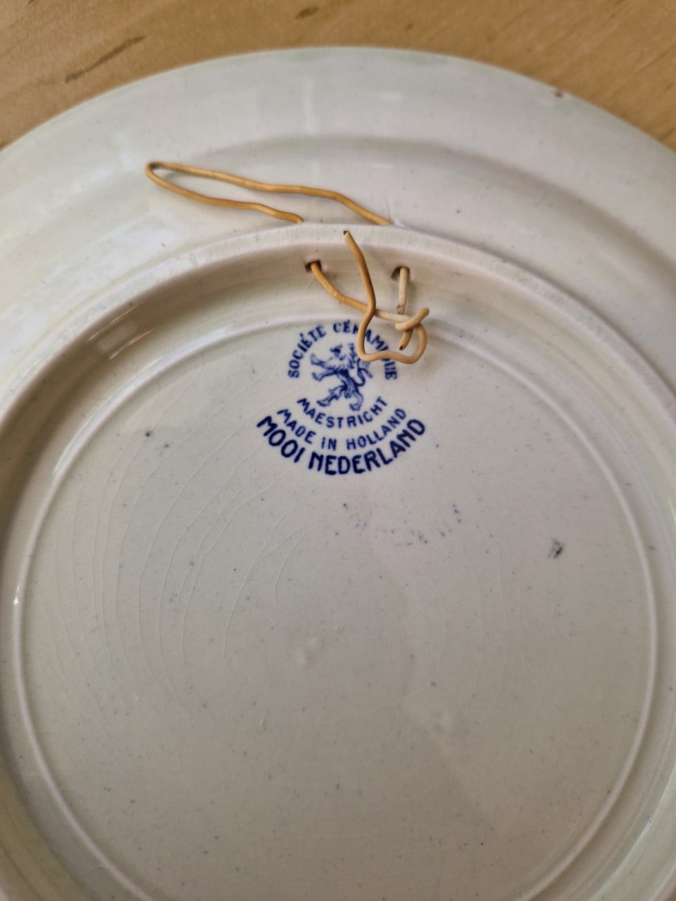 Bordje Middelburg stadshuis delfts blauw