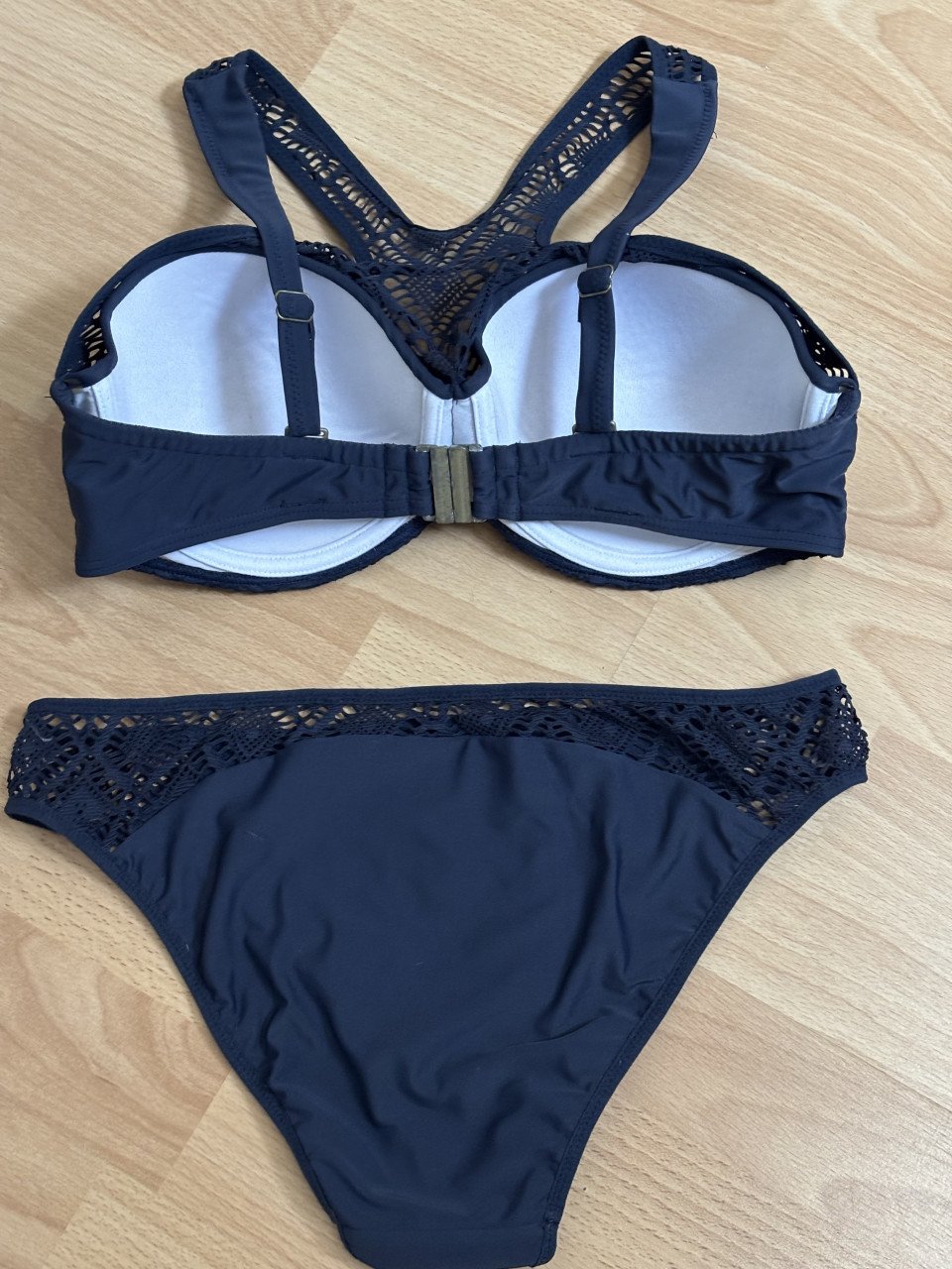 Beachlife donkerblauwe bikini 80C broekje 38/40