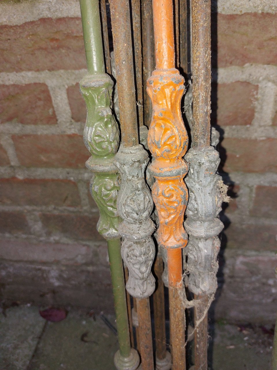 Gietijzeren trapspijlen