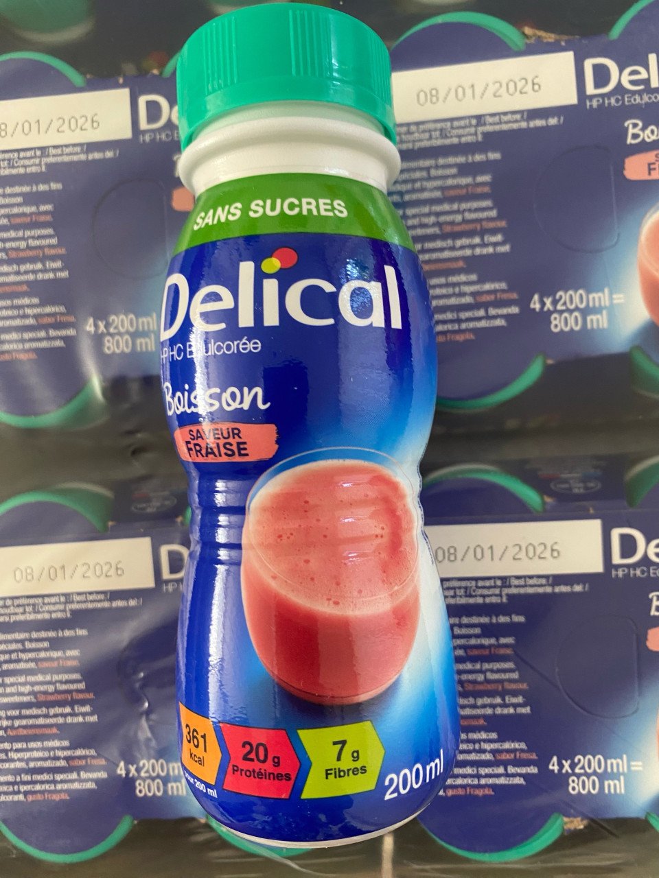 Drinkvoeding Delical 48 flesjes à 361 kcal
