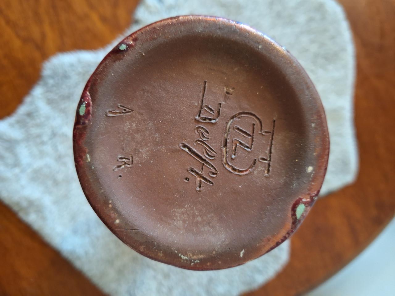 Antieke Vaas aardewerk Delft.