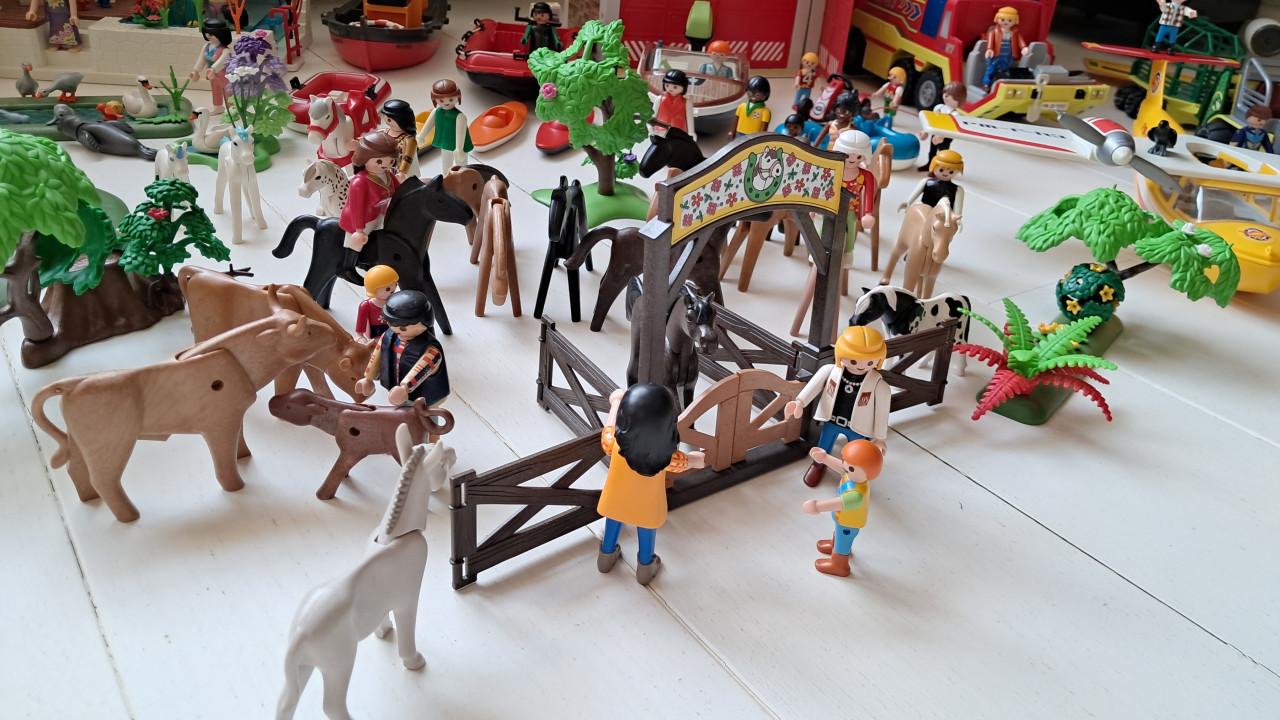Playmobil, leuke items, 15,6 kilo!